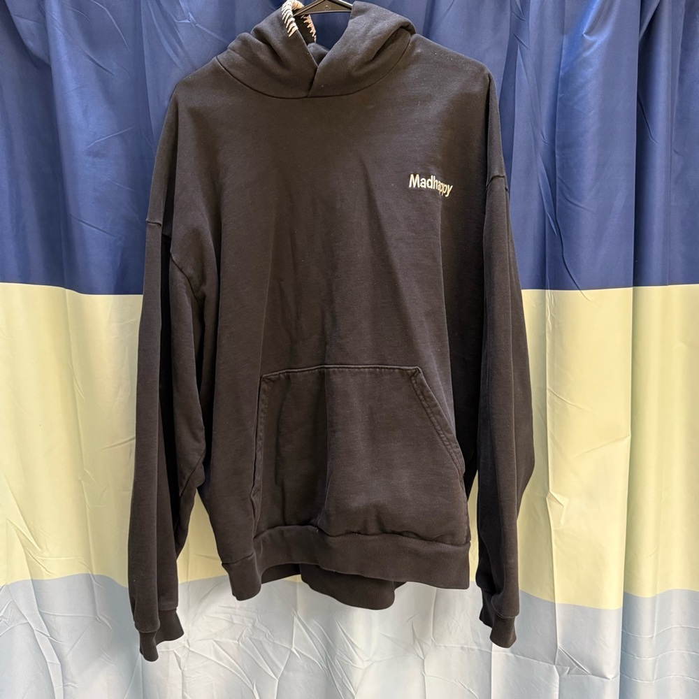 Madhappy Black Hoodie for Men